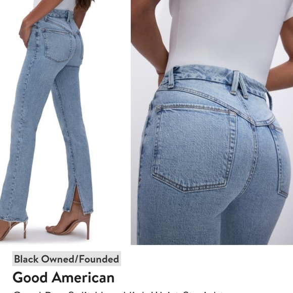 Jeans Skinny By Good American In Blue Denim, Size: 0 main image 1